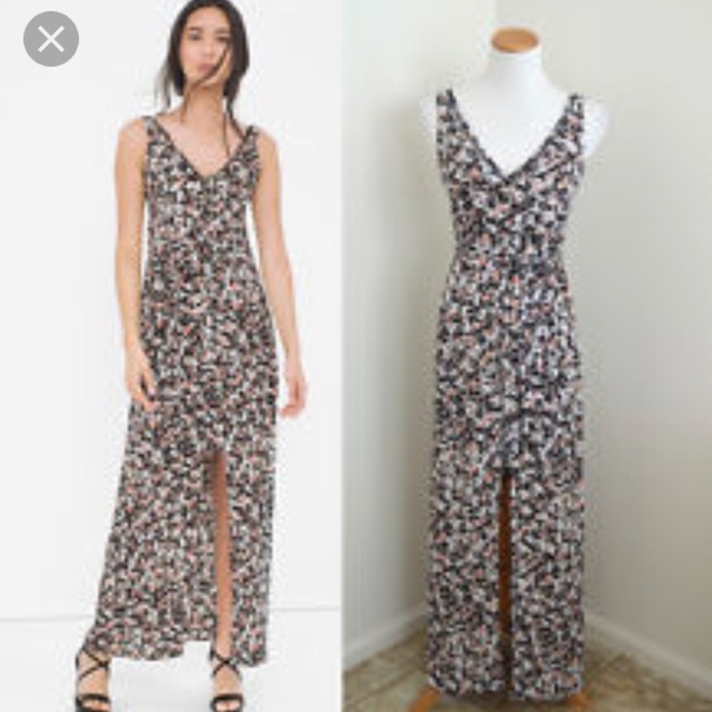White House Black Market Floral Maxi